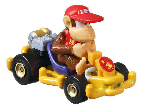 Hot Wheels Vehículo De Juguete Diddy Kong Pipe Frame