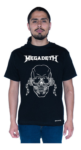 Camiseta Megadeth Rock Metal Music