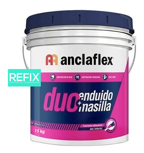 Anclaflex Duo Enduído + Masilla  7 Kg
