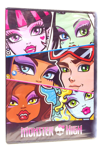 Imagen 1 de 1 de Monster High La Serie Animada En Dvd