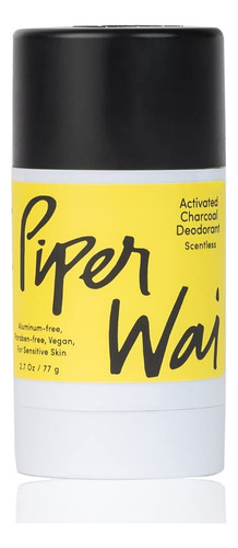 Piperwai Desodorante Natural Con Carbn Activado | Proteccin