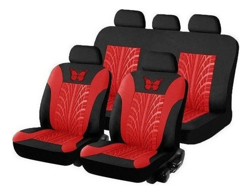 Funda De Asiento De Coche Universal Con Diseño De Mariposa