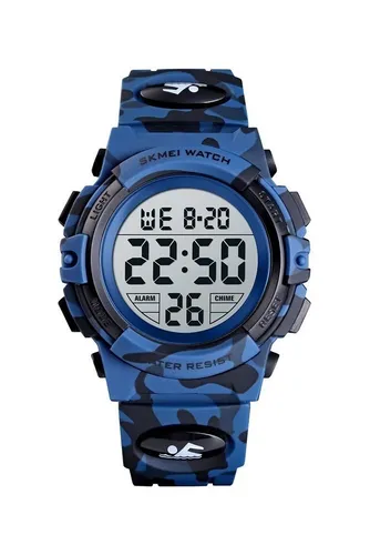 Reloj Ni o Skmei 1548 Sumergible Digital Alarma Cronometro Color