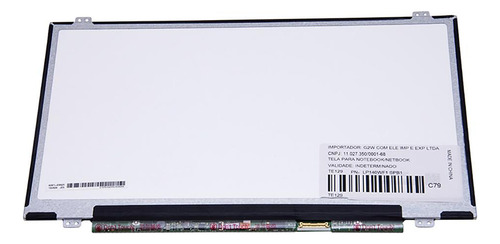 Tela 14 Led Slim Ips Para Notebook Dell Latitude E6440