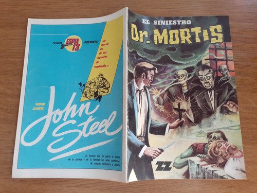 Cómic El Siniestro Dr Mortis Número 53 Editorial Zig Zag (Usado)