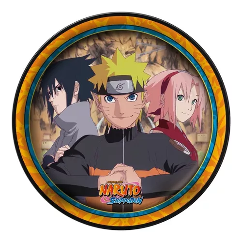 Quadro decorativo time 7 anime desenho naruto