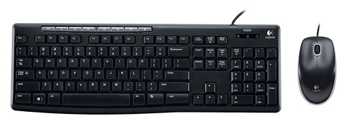 Logitech Mk200 Combo Medios Teclado De Tamaño Completo Y Hig