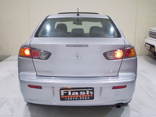 Mitsubishi Lancer 2.0 Gt Aut 2012 + Teto Top De Linha+couro