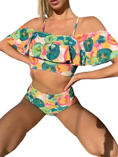 Vestido de baño campesino new arrivals