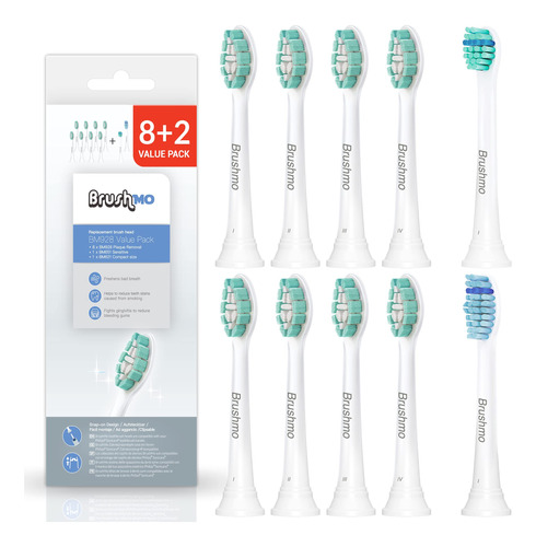 Brushmo Cabezales De Cepillo De Dientes De Repuesto Compatib