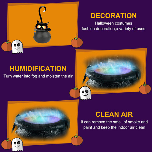 Máquina De Cubos De Brujas Con Atomizador De Calabaza De