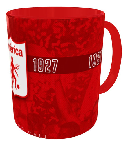 Mugs America De Cali Daiblos Rojos Pocillo Serie Sport