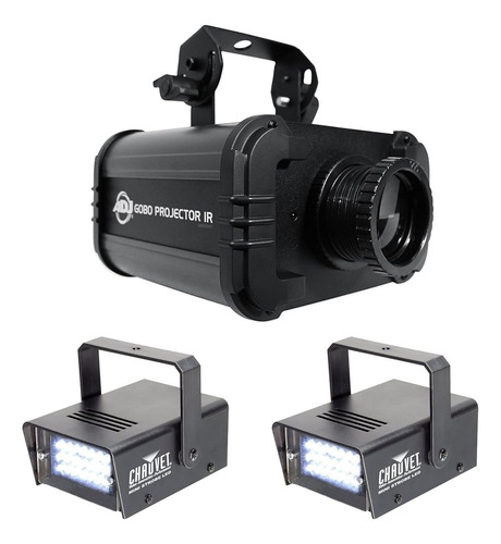 ~? Paquete: Proyector De Gobos Dj Adj Americano Luz Led Ir C