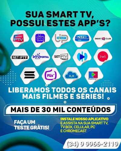 Imagem 2 de 2 de Mais De 10 Mil Conteúdos Direto Na Sua Tv