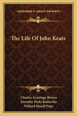 Libro The Life Of John Keats - Brown, Charles Armitage