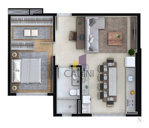 Imagem 4 de 5 de Apartamento À Venda - Centro - Cascavel/pr - Ap0620