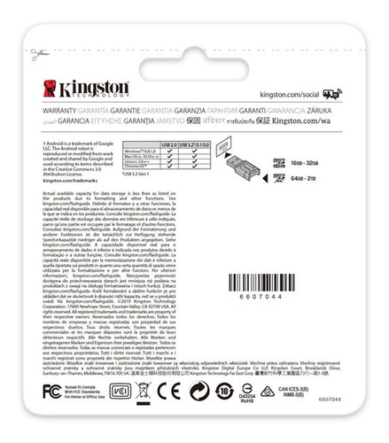 Imagen 4 de 5 de Kingston Microsdxc 64gb Go Plus Clase 10, Uhs-i, U3, V30, A2