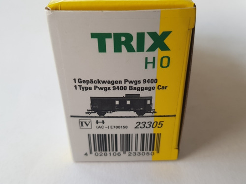 Trix 23305 Furgón De Equipaje Alemán Dr H0