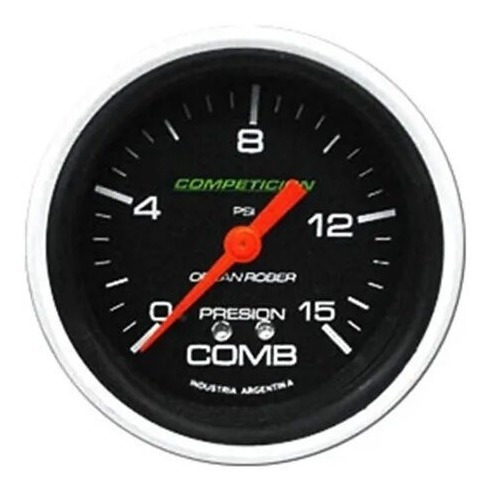 Reloj O. Rober Línea Competición Presión Combustible 15 Lbs
