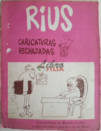 Caricaturas Rechazadas - Rius (1967) 1a. Edición Príncipe