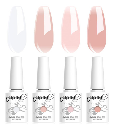 Vishine Semipermanente Gel Esmalte Claro Lechoso Blanco R