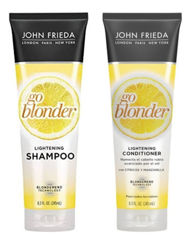 Shampoo Y Acondicionador Go Blonder John Frieda