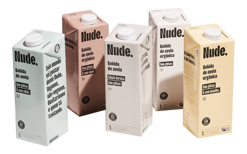 Imagem 6 de 6 de Bebida De Aveia Organico Sem Gluten Nude 1l