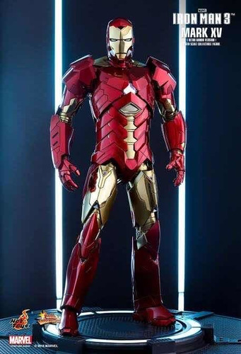 Iron Man Mark Xv Retro Armor Version Marvel Hot Toys Nuevo