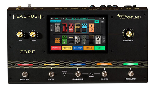 Headrush Core Pedalera Amp Cloning Autotune