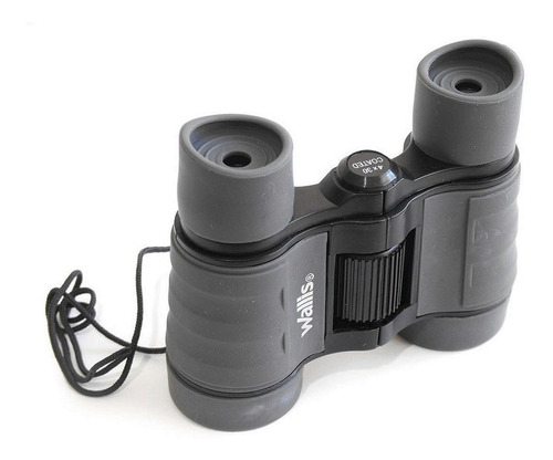 Binocular Wallis Kids Tipo Tejado 4 X 30 Mm Color Gris