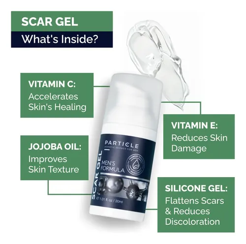 Particle Gel De Silicona Para Cicatrices, Alta Concentración