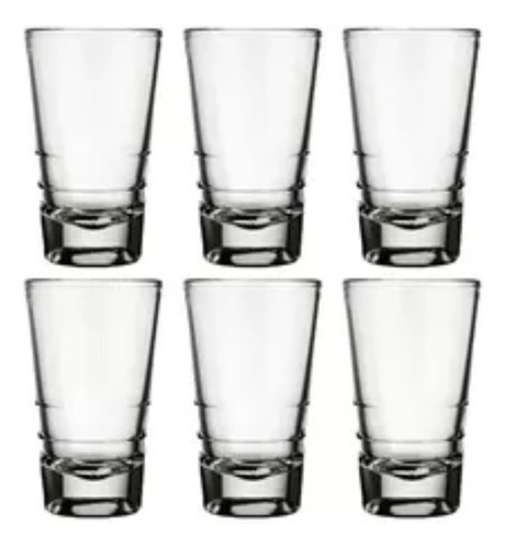 Vaso Tequila Shot 100cc Nadir X6 Unidades