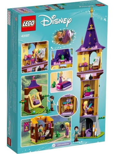 Bloques Para Armar Lego Disney Torre De Rapunzel 43187