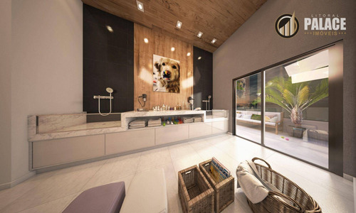 Imagem 30 de 30 de Cobertura Com 5 Dormitórios À Venda, 430 M² Por R$ 3.720.000,00 - Canto Do Forte - Praia Grande/sp - Co0024