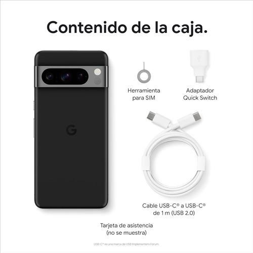 Google Pixel 8 Pro 12gb Ram, 256gb, 24horas Bateria, 120hz