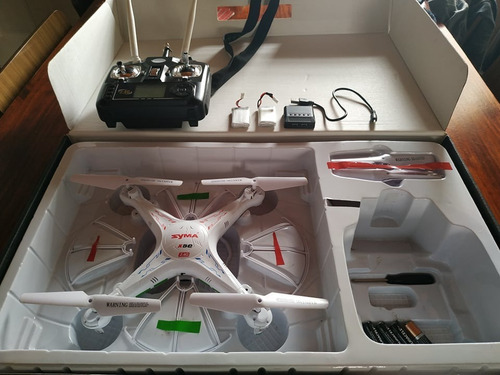 Drone Syma X5c Con Mejoras Y Accesorios Mas De 100mt Alcance