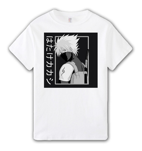 Remera Kakashi Hatake Aesthetic - Otaku Anime Manga Naruto 