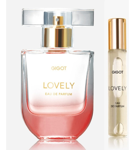 Set X2 Perfume Lovely 50ml + Travel Size 10ml Gigot