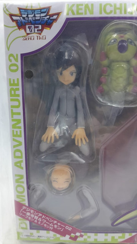 Digimon Ken Ichijozi & Wormmon Zero Two Megahouse Trujillo S (Usado)