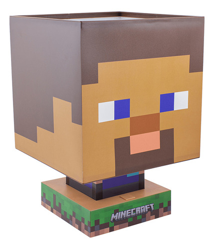 Lampara De Minecraft Steve Icon Lamp