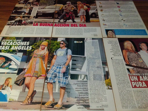 (aa054) Cris Morena * Recortes Revistas Clippings (Usado)