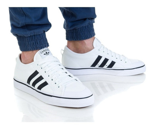 Zapatos adidas Nizza Cloud White Core Originales 