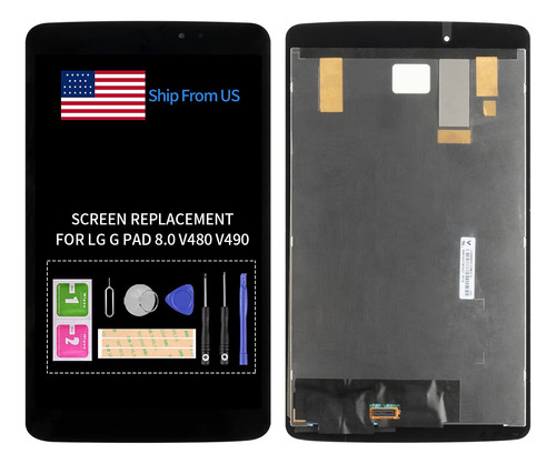 Repalcement Pantalla Para LG Pad Lcd Tactil Digitalizador