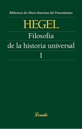 Filosofia De La Historia Universal I (libro Original)