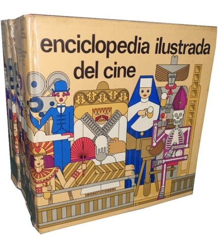 Enciclopedia Ilustrada Del Cine 4 Tomos