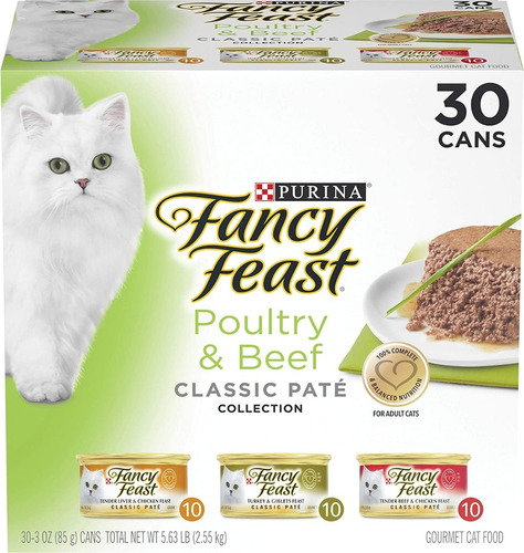 Comida Para Gato Fancy Feast Poultry & Beef Rcc22-78