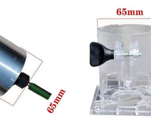 Gabarito De Encaixe Prático Para Máquina De Corte De 65 Mm