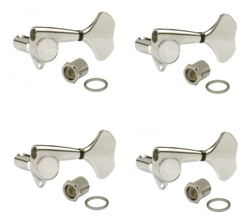 Gotoh 3021 Clavijas Bajo 2+2 Blindadas Cromadas