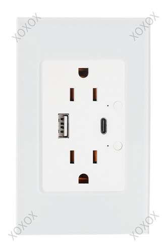 Tomada De Parede Wifi Inteligente Com Carregador Tipo Cy