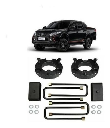 Kit De Elevacion Mitsubishi L200 2016-2018 Calzas (2.5)